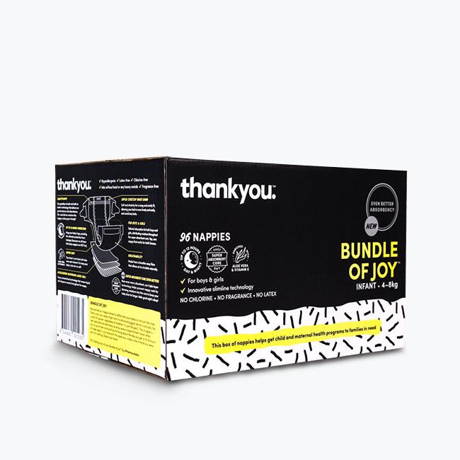 Nappies - Bundle of Joy (Infant: 4 - 8kg)