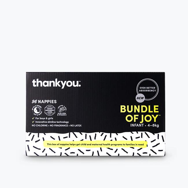 Nappies - Bundle of Joy (Infant: 4 - 8kg)