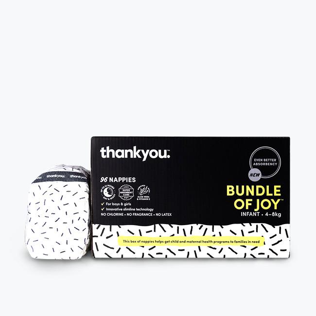 Nappies - Bundle of Joy (Infant: 4 - 8kg)
