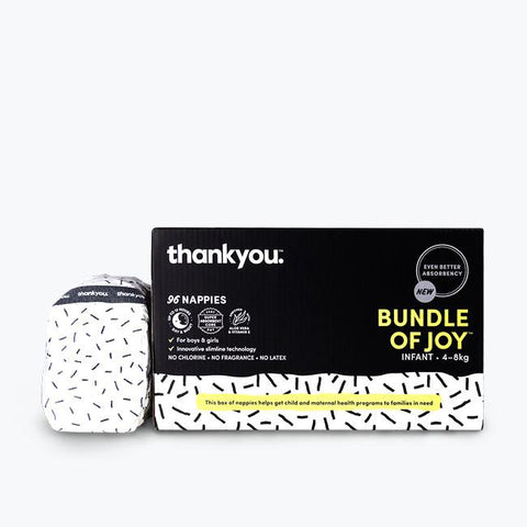 Nappies - Bundle of Joy (Infant: 4 - 8kg)