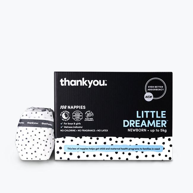 Nappies - Little Dreamer (Newborn: up to 5kg)