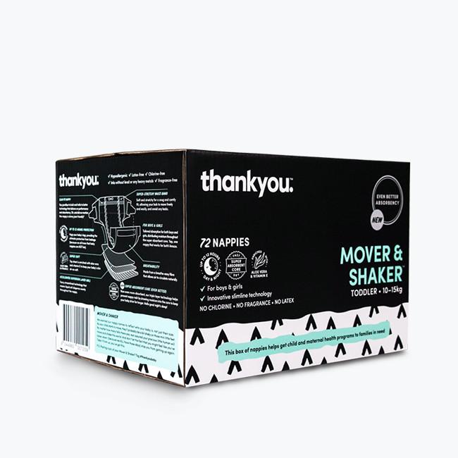 Nappies - Mover & Shaker (Toddler: 10 - 15kg)