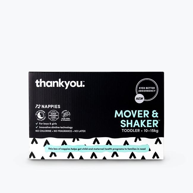 Nappies - Mover & Shaker (Toddler: 10 - 15kg)