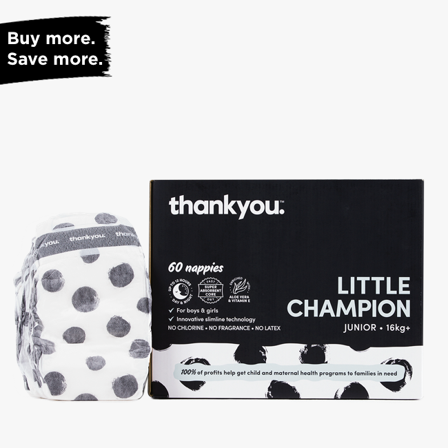 Nappies - Little Champion (Junior: 16kgs+)