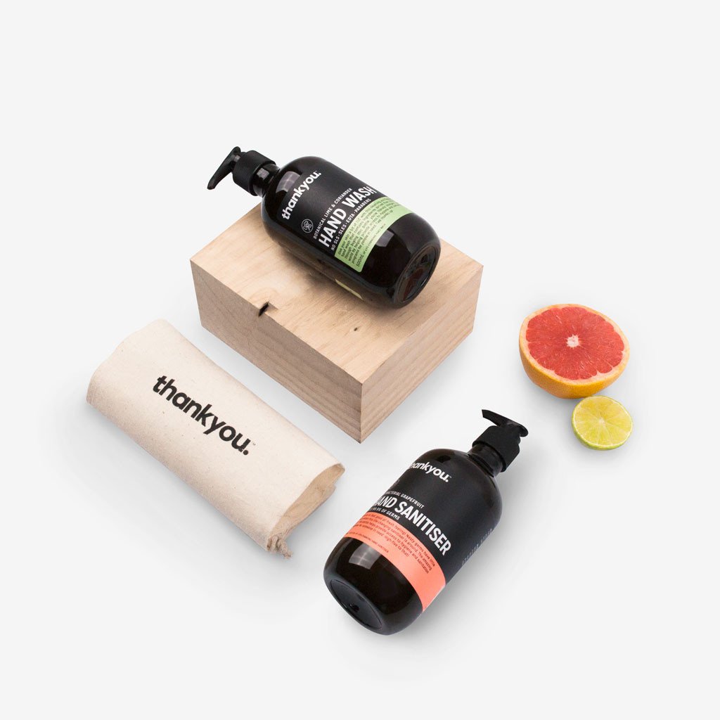 Hand Sanitiser & Wash Gift Set: Citrus Punch