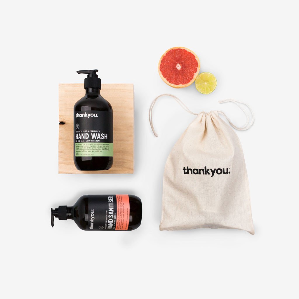 Hand Sanitiser & Wash Gift Set: Citrus Punch